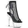 Pleaser - ADORE1018RM Bottes de plateforme, Pole dance chaussures - Noir/Transparent Product image
